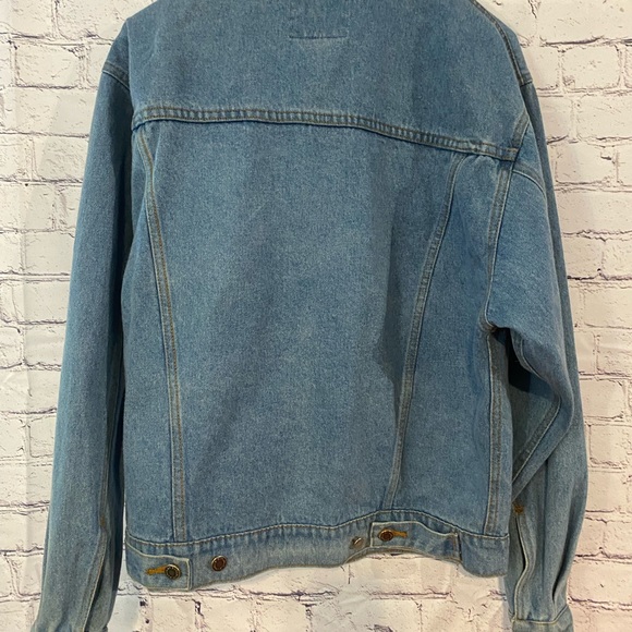 Vintage wrangler hero‎ denim trucker jacket small - Picture 3 of 3